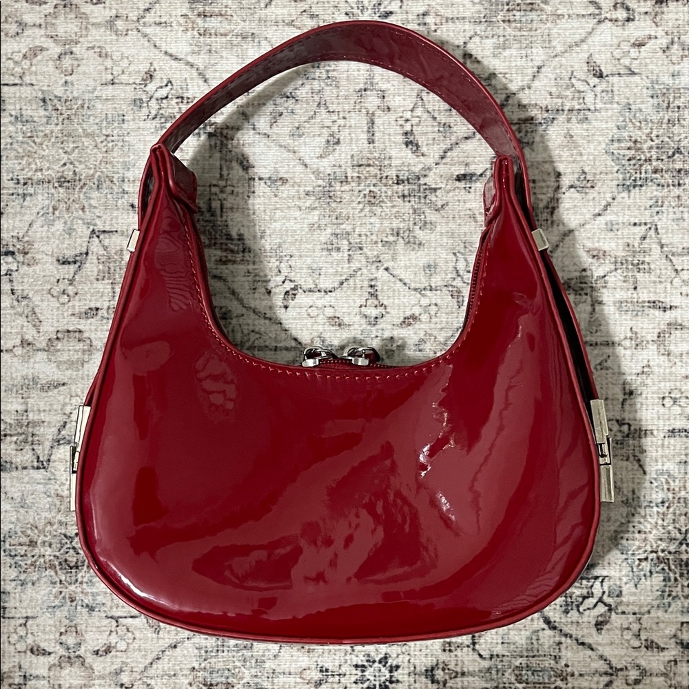 Red Patent Leather Women's Bag